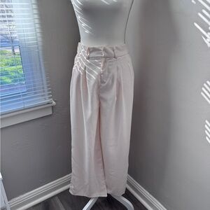 Elegant Cream Women's Pants